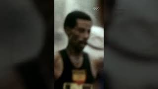 Abebe Bikila made Olympic history when he won his second gold at Tokyo 1964 🏅🏅 Olympics [upl. by Alakam]