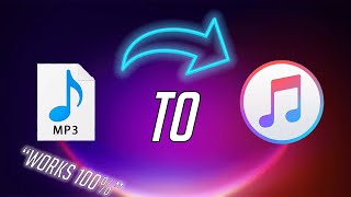 Import MP3 File to iTunes on PC Issue Fix [upl. by Aratak866]