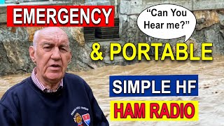 Emergency amp Portable  Simple HF Setup  Ham Radio [upl. by Inajar728]