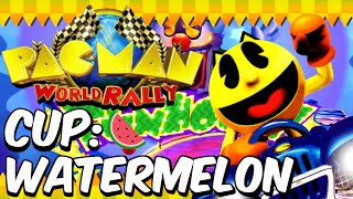 PacMan World Rally  Watermelon Cup  Normal Mode [upl. by Nyram805]