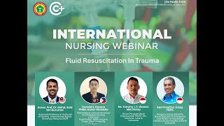 Seminar Internasional Online quotFluid Resuscitation In Traumaquot [upl. by Campbell]