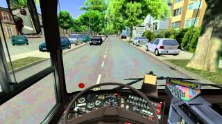 Omsi The Bus Simulator Hamburg Day amp Night route 109 [upl. by Nawak433]