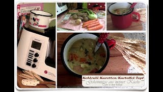 Kohlrabi  Karotten  Kartoffel  Topf mit Monsieur Cuisine Plus [upl. by Giule]