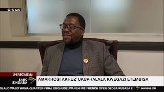 Amakhosi akhuz ukuphalala kwegazi eTembisa [upl. by Dunton]