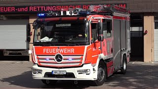 „Sind wir die Ersten“  Neuer Prototyp City HLF20 Einsatzfahrten Feuerwehr Hamburg Rotherbaum [upl. by Tawnya621]