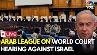 ICJ LIVE Arab League Addresses World Court On Israels Occupation Of Palestinian Territories IN18L [upl. by Aierb]