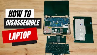 How to Disassemble Assemble Laptop DELL LATITUDE 5400 Series [upl. by Nit]