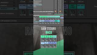 Mejora tu SONIDO con este Rack technoproducer techno rawtechno abletontips abletonlive [upl. by Dempster]