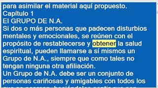 Delineamiento Neuróticos Anónimos [upl. by Cam768]