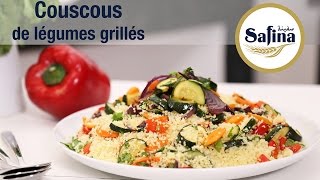 Safina recette  « Couscous de légumes grillés » [upl. by Bent739]