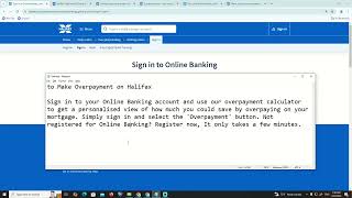 How to Make Overpayment on Halifax [upl. by Ahtabbat]