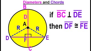 Geometry  Ch 6 Circles 10 of 39 Diameters and Chords [upl. by Falconer]