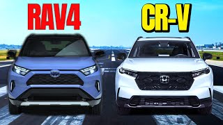 2025 Toyota RAV4 vs Honda CRV [upl. by Bahr]