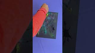 SANDY SPIDER WEB Glue Craft With Jukie Davie [upl. by Alarick]