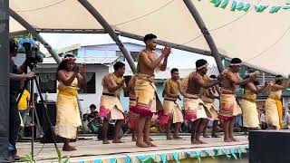 Tikopia contemporary dancers Solomon Islands 🇸🇧 2024 [upl. by Arukas412]