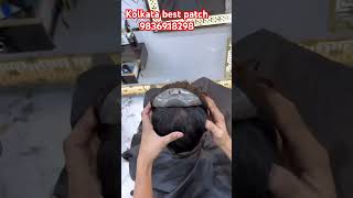 best hair patch centre in Kolkatamen’s hair wigsbest hair cutting salon in Kolkatatrendingshorts [upl. by Jaclin329]