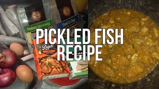 How to make tasty Pickled Fish at home 😋  Cooking with Ciah  South African YouTuber [upl. by Lamak]