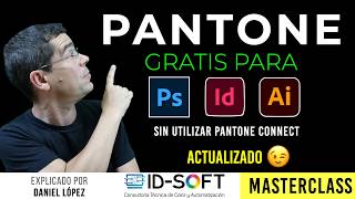 PANTONE GRATIS en ADOBE 2024 sin Pantone Connect  ¡Nuevo método [upl. by Waltner]