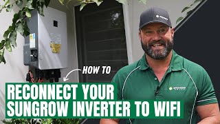 How to Reconnect Your Sungrow Inverter to WiFi [upl. by Beuthel908]