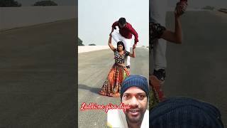 Ladki ne gira diya trending stunt action zahir shorts youtubeshorts [upl. by Aihsek]