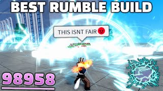 This is The BEST Rumble Build in Blox Fruits [upl. by Haimrej]