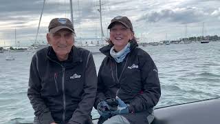 Austin and Gwen Fragomen on NYYC Annual Regatta Day 1 [upl. by Adias]