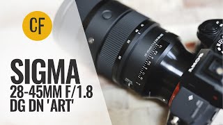 Sigma 2845mm f18 DG DN Art lens review [upl. by Abe]