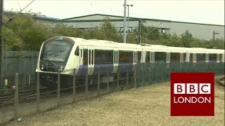 A look at the new Crossrail trains – BBC London News [upl. by Arezzini]