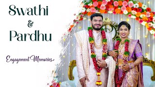 SWATHI amp PARDHASARADHI Engagement Teaser 2024 [upl. by Miehar]