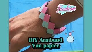 💕 💎 DIY Origami ARMBAND knutselen MET PAPIER easy  Knutselen met papier Nederlands [upl. by Skipper431]