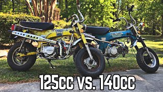 TaoTao 140cc vs Thump⭐ 125cc vs SSR 110cc Pit Bike Road Race How FAST vs DBX1 Pit Bike Drag Race [upl. by Hollah]