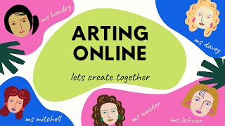 Pete Cromer inspired Learning from Home Art Lesson [upl. by Adnohsirk249]