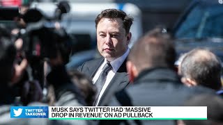 Twitters Ad Pullback Has Elon Mad [upl. by Bumgardner]