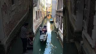 Gondola Boats Rides in Venice Italy [upl. by Notrem]