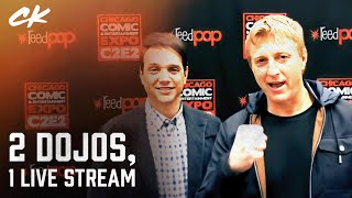 Two Dojos One Live Stream  Cobra Kai at C2E2 [upl. by Akehsal105]