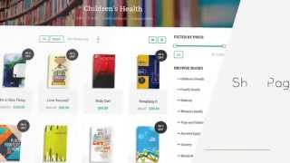 BookstoreJoomla ecommerce template with ebook subscription [upl. by Jaynell]