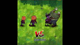 PvZ Fusion  Team Zombies Vs Gagantuar Zombie  Who will win shorts [upl. by Angele]