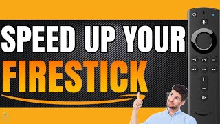 INCREASE AMAZON FIRESTICK SPEED  NO MORE BUFFERING [upl. by Akisej213]