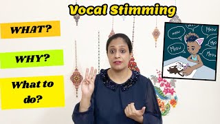 Vocal Stimming in Autism  What Why and How to manage  Autism Acceptance [upl. by Nodyl908]