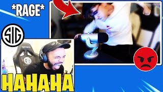 Hamlinz Reacts to Slappie Fortnite RAGE COMPILATION Funny [upl. by Aneertak423]