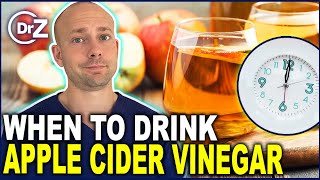 The Best Time To Drink Apple Cider Vinegar For Weight Loss  MUST SEE [upl. by Ardnasirk]