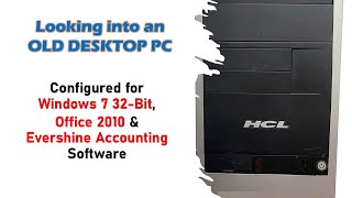 Upgrading and Configuring an Old Desktop Pentium PC  Windows 7 32Bit [upl. by Ialohcin289]