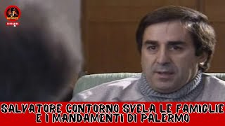 Salvatore Contorno svela le famiglie e i mandamenti di Palermo [upl. by Suoinuj]