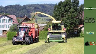 GrassilageKroneMBTRANSAGRARPöttingerMB TracSteyr [upl. by Wyon]