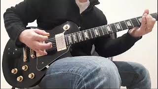 Aerosmith Adams apple guitar cover on backing track rythm part [upl. by Scheld179]