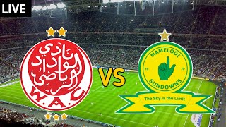 Wydad Casablanca Vs Mamelodi Sundowns Live Match Today Final African Football League [upl. by Harper]