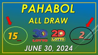 PAHABOL SWERTRES LOTTO EZ2 LOTTO GUIDE JUNE 30 2024Gaming Channel 15K 36 [upl. by Arissa747]