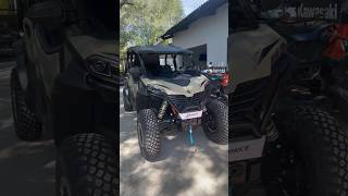 ZForce 950 Sport CFMoto First Trial Test [upl. by Acirretahs379]