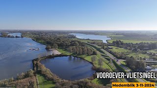 Dronevlucht over Vooroever Vlietsingel – Deel 1 [upl. by Lilas]