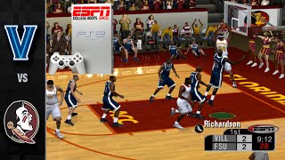 ESPN College Hoops 2K5 Villanova vs Florida State Matchup 🏀 [upl. by Alfeus]